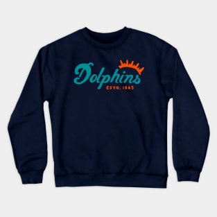 Miami Dolphiiiins 06 Crewneck Sweatshirt